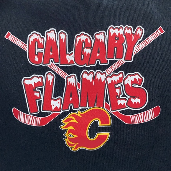 Calgary Flames NHL Hockey Team Infant Baby Bodysuit Size 3-6 Months - Picture 2 of 8
